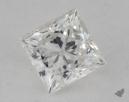 0.30 Carat G-I1 Ideal Cut Princess Diamond 