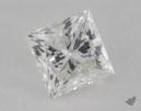 0.30 Carat H-I1 Ideal Cut Princess Diamond 