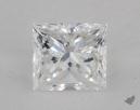 2.02 Carat F-SI1 Very Good Cut Princess Diamond 