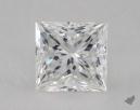 1.62 Carat F-VS1 Very Good Cut Princess Diamond 
