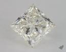 1.18 Carat I-VS1 Very Good Cut Princess Diamond 