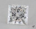0.62 Carat E-VS1 Very Good Cut Princess Diamond 