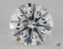 0.82 Carat H-SI1 Excellent Cut Round Diamond 