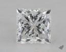 1.40 Carat F-VVS1 Very Good Cut Princess Diamond 