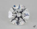 0.52 Carat F-SI1 Excellent Cut Round Diamond 