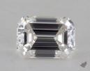 1.51 Carat H-VVS2 Very Good Cut Emerald Diamond 