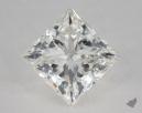 1.21 Carat H-SI2 Ideal Cut Princess Diamond 