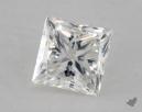 0.90 Carat H-VS2 Ideal Cut Princess Diamond 