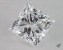 1.01 Carat E-VS1 Ideal Cut Princess Diamond 