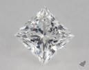 0.90 Carat E-IF Ideal Cut Princess Diamond 