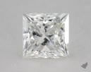 0.95 Carat H-VS2 Ideal Cut Princess Diamond 