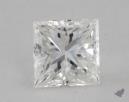 0.81 Carat G-VVS2 Very Good Cut Princess Diamond 