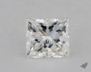 0.63 Carat H-VS1 Ideal Cut Princess Diamond 