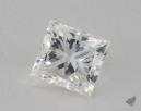 0.83 Carat I-VS1 Very Good Cut Princess Diamond 