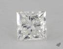 0.92 Carat H-VVS2 Ideal Cut Princess Diamond 