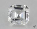 0.50 Carat F-VVS2 Good Cut Asscher Diamond 