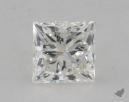 1.01 Carat I-SI1 Ideal Cut Princess Diamond 