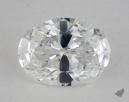 1.01 Carat E-SI1 Ideal Cut Oval Diamond 
