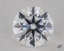 0.69 Carat D-VS1 Very Good Cut Round Diamond 