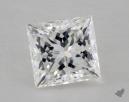 1.00 Carat G-VS2 Ideal Cut Princess Diamond 