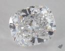 1.00 Carat D-VS1 Good Cut Cushion Diamond 