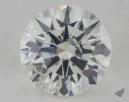 1.00 Carat H-SI2 Excellent Cut Round Diamond 
