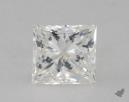 1.55 Carat G-SI1 Very Good Cut Princess Diamond 