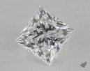 0.80 Carat F-VS2 Ideal Cut Princess Diamond 