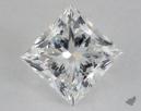 1.01 Carat F-VS2 Ideal Cut Princess Diamond 