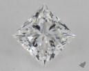 1.20 Carat F-VS2 Ideal Cut Princess Diamond 