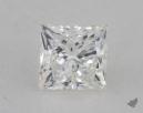 0.54 Carat G-VS1 Ideal Cut Princess Diamond 