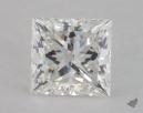 1.01 Carat H-VS2 Ideal Cut Princess Diamond 