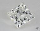 1.71 Carat I-VS1 Ideal Cut Princess Diamond 