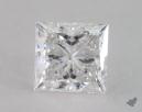 1.00 Carat F-VS2 Ideal Cut Princess Diamond 