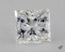 0.99 Carat G-SI1 Very Good Cut Princess Diamond 