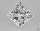 0.75 Carat G-VS2 Very Good Cut Princess Diamond 