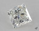 0.90 Carat I-VS2 Very Good Cut Princess Diamond 
