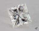 1.05 Carat I-IF Very Good Cut Princess Diamond 