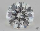 0.52 Carat J-SI1 Excellent Cut Round Diamond 