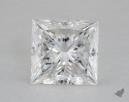 1.73 Carat E-SI1 Ideal Cut Princess Diamond 