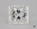 1.02 Carat G-VVS2 Ideal Cut Princess Diamond 