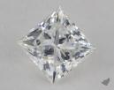 0.71 Carat F-VVS2 Ideal Cut Princess Diamond 