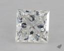 1.06 Carat H-VVS2 Ideal Cut Princess Diamond 