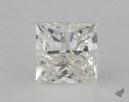 1.01 Carat J-VS1 Ideal Cut Princess Diamond 