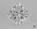 1.01 Carat F-SI1 Ideal Cut Princess Diamond 