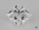 0.91 Carat G-VS2 Ideal Cut Princess Diamond 