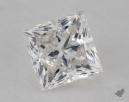 1.02 Carat F-SI2 Ideal Cut Princess Diamond 