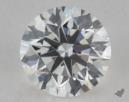0.51 Carat H-VS2 Ideal Cut Round Diamond 
