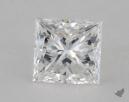 1.02 Carat D-VVS1 Ideal Cut Princess Diamond 