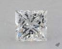 1.70 Carat F-VS2 Ideal Cut Princess Diamond 